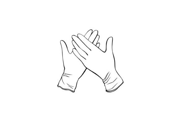A Designer's Take on the Surgical Gloves Embroidery Design