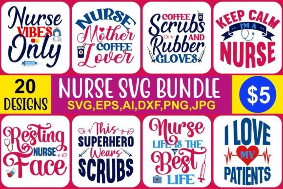 A Designer’s Hands-On Review of the Nurse SVG Bundle Vol.1