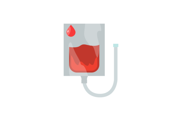A Designer’s Take: Using the Medical Blood Bag Flat Icon in Embroidery
