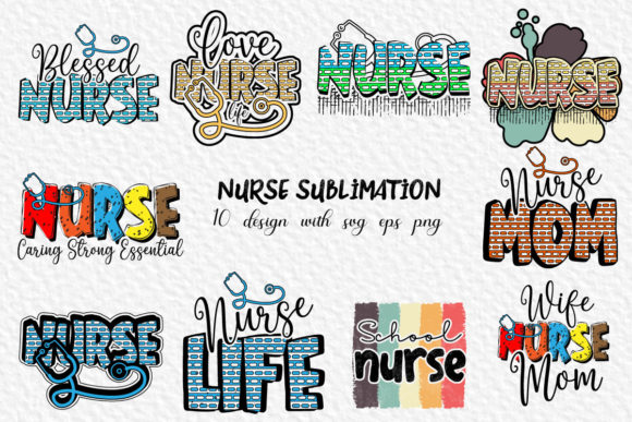 A Nurse Design Bundle for Real Embroidery Projects