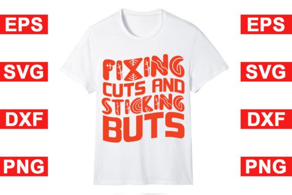 A Nurse T-Shirt Design for Real-World Embroidery