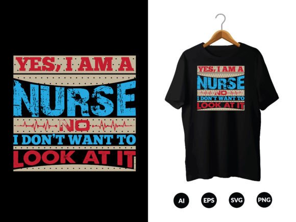 A Professional Review: Nurse T-Shirt Design - 01
