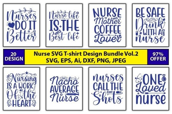 A Professional Review of Nurse SVG T-Shirt Design Bundle Vol.2