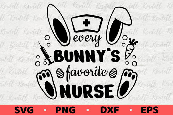 Easter Day, Every Bunny's Favorite Nurse Embroidery Design Review